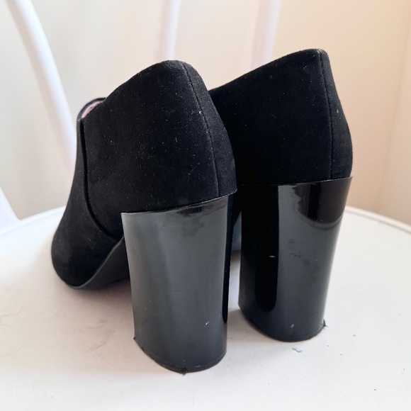 Matt and Nat Chunky Heel Vegan Suede Ankle Boots Shoes size 37 - Picture 6 of 7